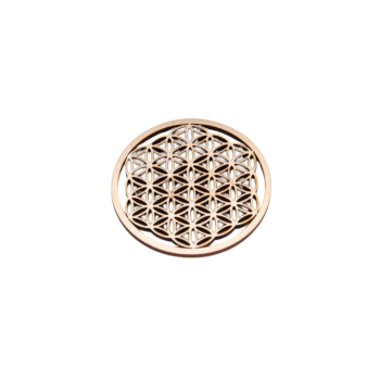 Birch Wood Flower of Life 22 cm