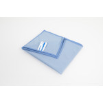 Blauwe microvezeldoek (roestvrijstalen reiniging)